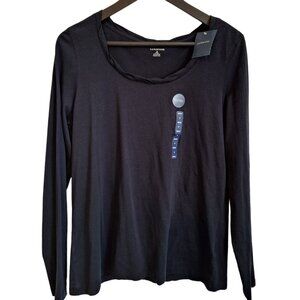 NWT Lands' End Long-Sleeve Shirt, Medium